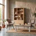 Tenna Bücherregal natur 120 cm - Tower Living