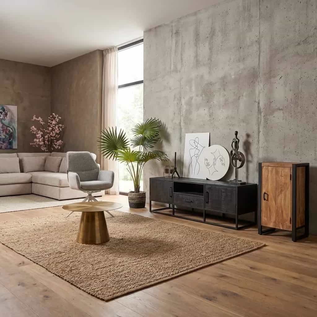 Denver Schwarz TV-Möbel | 145 cm