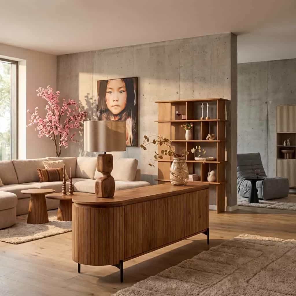 TV-Möbel Solana | 165 cm | Natur