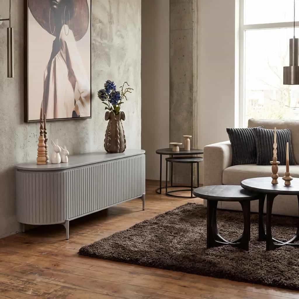 TV-Möbel Solana | 165 cm | Taupe