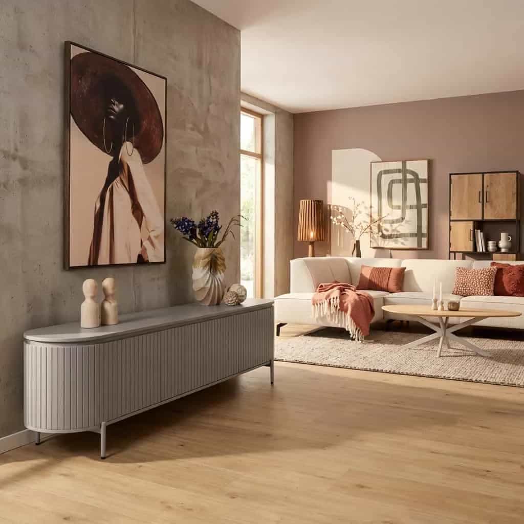Tv-Möbel Solana | 210 cm |Taupe