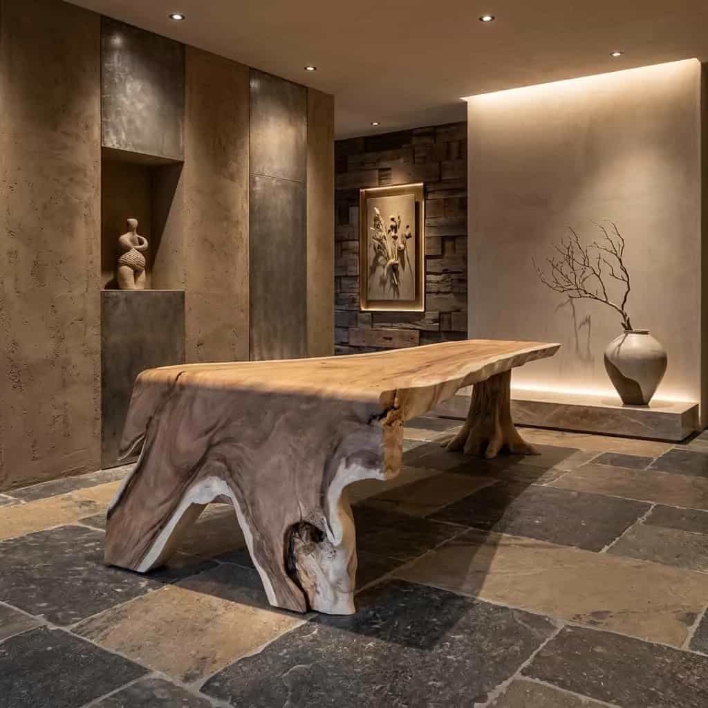 Wassertisch aus Suarholz | 300 cm