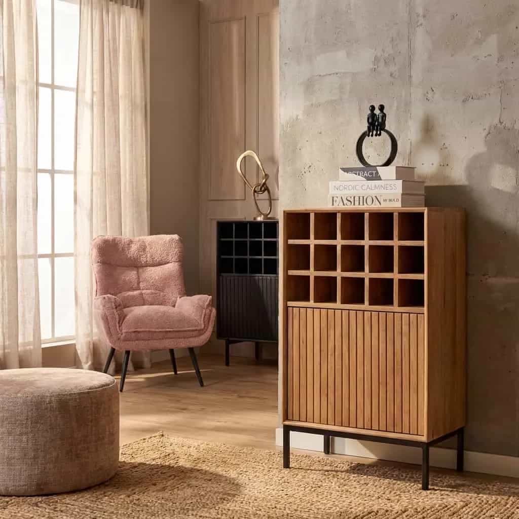 Weinschrank Madison Natural | 55 cm