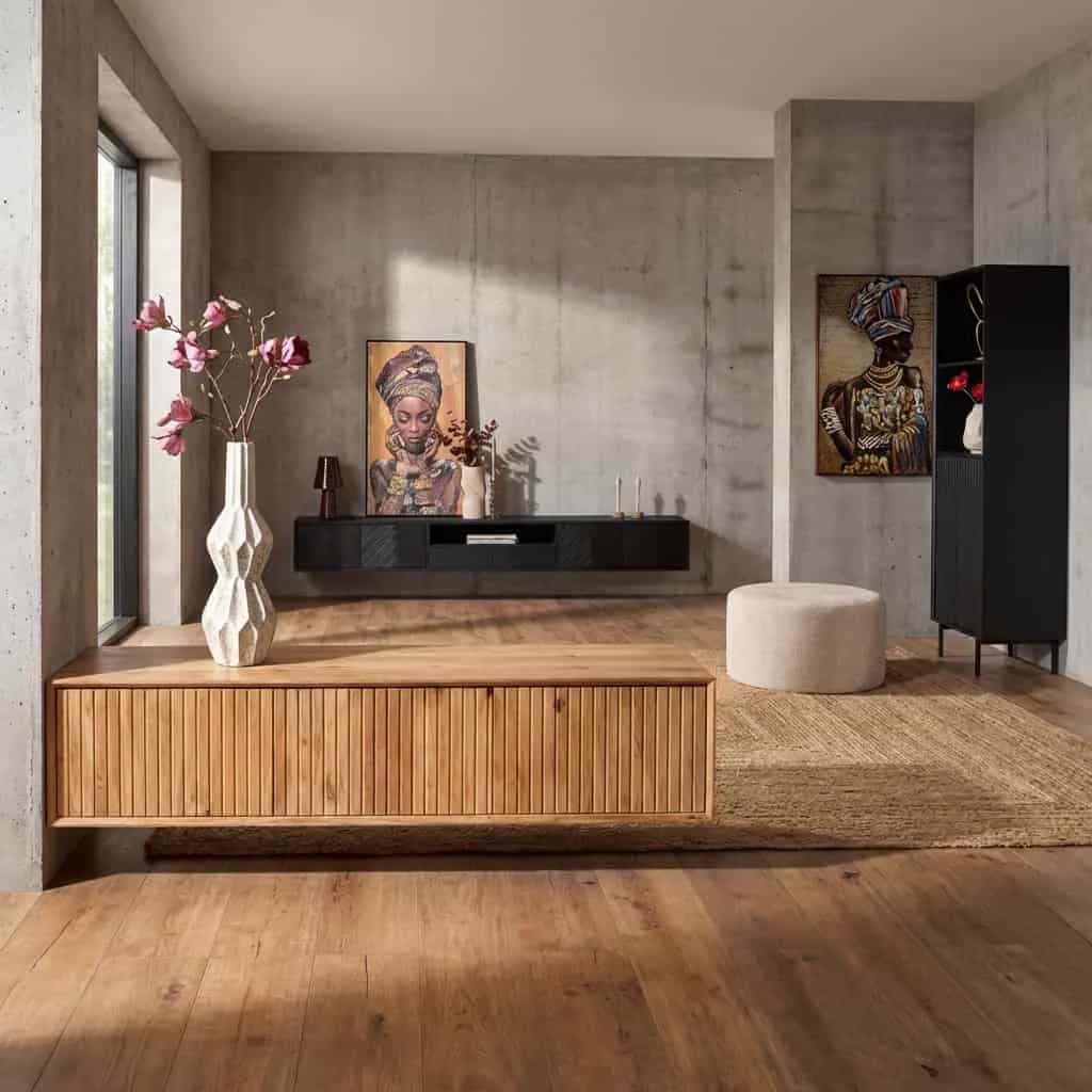 TV-Hängeschrank Madison Natural | 160 cm