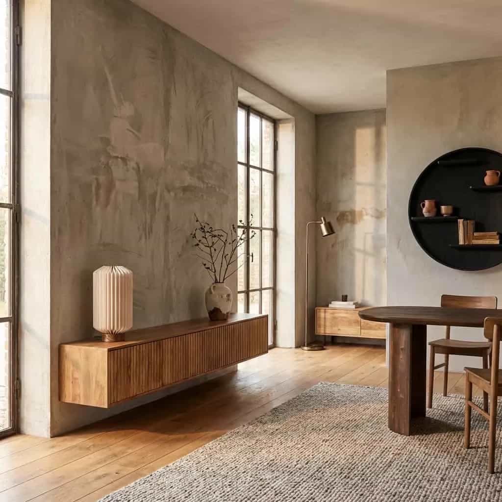 TV-Hängeschrank Madison Natural | 200 cm