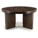 Couchtisch TiledUp aus Mangoholz und Keramik - By-Boo