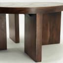 Couchtisch TiledUp aus Mangoholz und Keramik - By-Boo