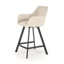 Barhocker Bliss mit Armlehnen - beige - By-Boo