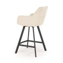 Barhocker Bliss mit Armlehnen - beige - By-Boo