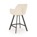 Barhocker Bliss mit Armlehnen - beige - By-Boo