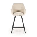 Barhocker Bliss mit Armlehnen - beige - By-Boo