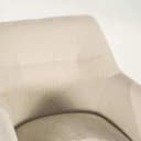 Barhocker Bliss mit Armlehnen - beige - By-Boo