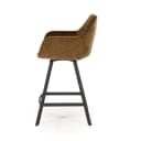 Barhocker Bliss mit Armlehnen - Senfgelb - By-Boo