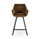 Barhocker Bliss mit Armlehnen - Senfgelb - By-Boo