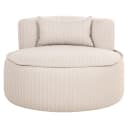 Lounge-Sessel Nammos beige, drehbar - Richmond Interiors