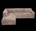 Austin 2 5-AR + Ottoman L - Haga 39 Cappuccino - Tower Living
