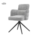 Rumo Sessel - Stoff ATS118-20 hellgrau (drehbar) - Tower Living