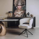 Mura Sessel - Stoff Haga 23 pearl (drehbar) - Tower Living