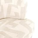Esszimmerstuhl Cheyenne beige graffic drehbar - Richmond Interiors