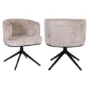 Cheyenne lovely beige Esstisch-Drehstuhl - Richmond Interiors
