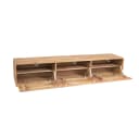 Schwebender TV-Schrank Vision Naturel Mangoholz 160 cm - Starfurn