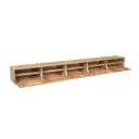 Schwebender TV-Schrank Vision Naturel Mangoholz 280 cm - Starfurn