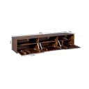 Schwebender TV-Schrank Vision Braun Mangoholz 160 cm - Starfurn