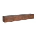 Schwebender TV-Schrank Vision Braun Mangoholz 240 cm - Starfurn