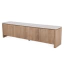 TV-Möbel Dallas Natur-Mangoholz 210 cm - Starfurn
