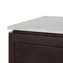 Quadratischer Couchtisch Dallas, braunes Mangoholz, 80 cm - Starfurn