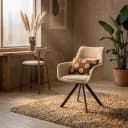 Stuhl Bliss mit Armlehnen - beige - By-Boo
