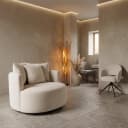 Bolza Sessel - Trenza 6 Elfenbein (drehbar) - Tower Living