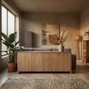 Sideboard Dallas Natur-Mangoholz 210 cm - Starfurn