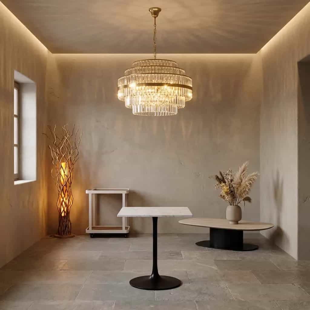 Hängelampe Desire gebürstetes Gold mittel