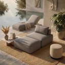 Lounge-Sessel Jondal taupe - Richmond Interiors