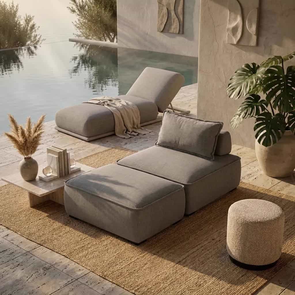 Lounge-Sessel Jondal taupe