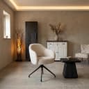 Porto Armlehnstuhl - Toro 25 sand (drehbar) - Tower Living