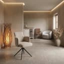 Rumo Sessel - Stoff ATS118-4 beige (drehbar) - Tower Living