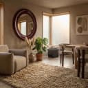 Spiegel Eabel rot - Richmond Interiors