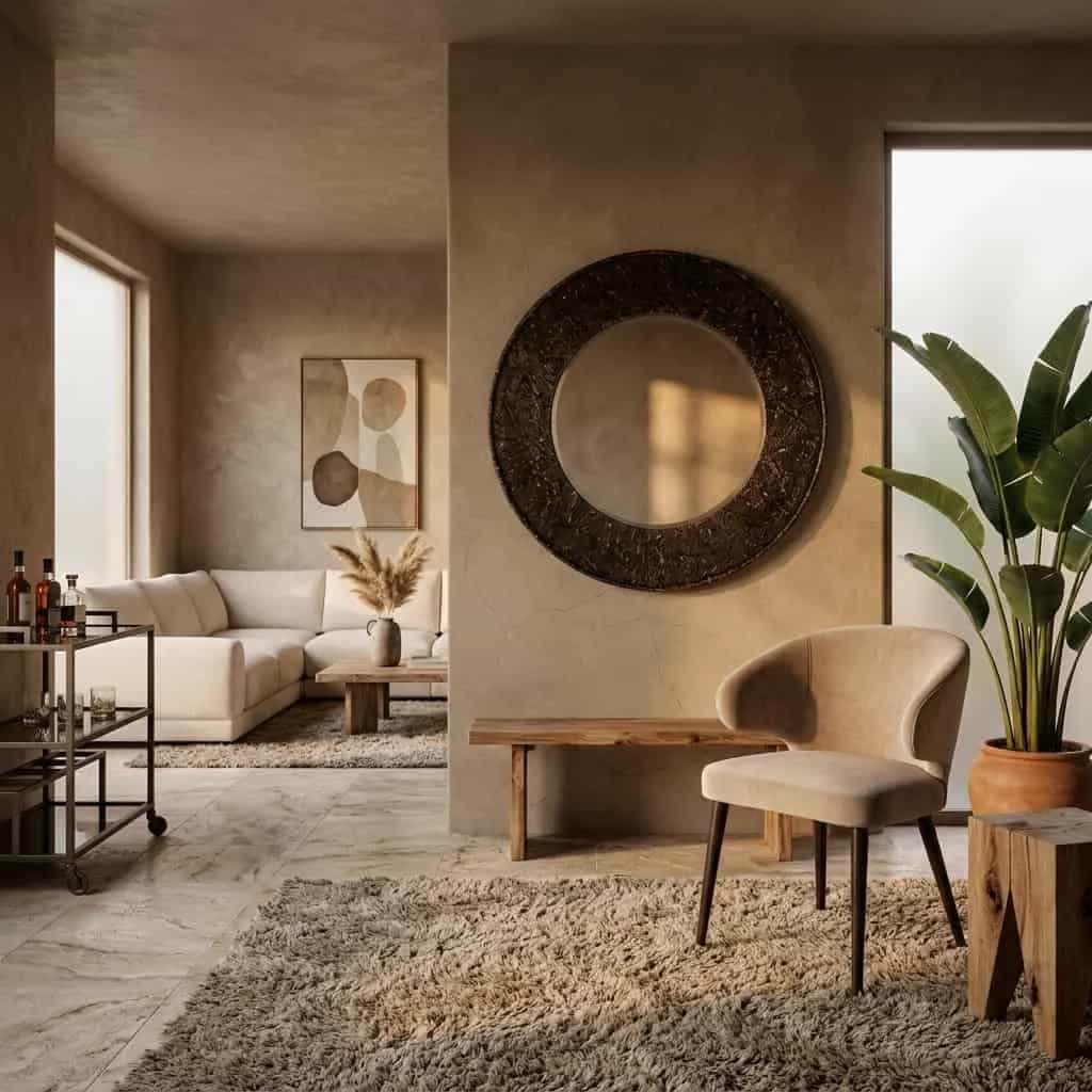 Spiegel Jamel Bronze