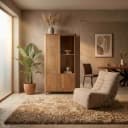 Regal Dallas Natur-Mangoholz 90 cm - Starfurn