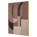Wandbild Tatu rechts braun - Richmond Interiors