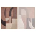 Wandbild Tatu rechts braun - Richmond Interiors