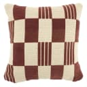 Kissen Twist 45 x 45 cm - burgunderrot - By-Boo