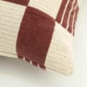 Kissen Twist 45 x 45 cm - burgunderrot - By-Boo
