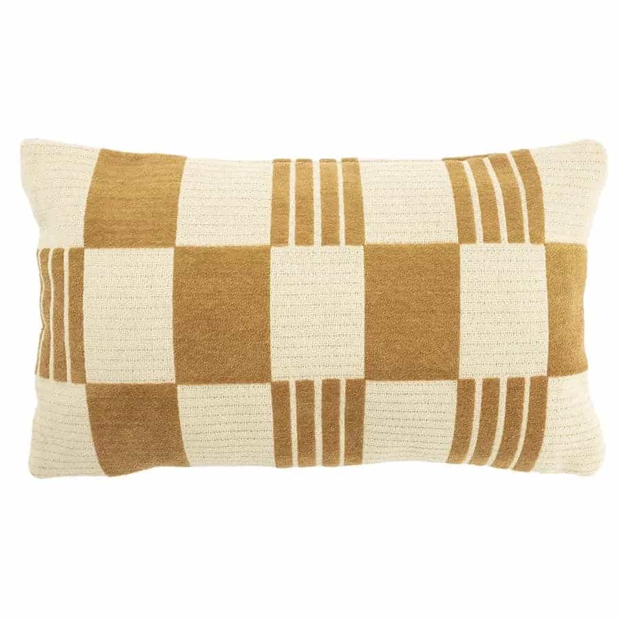 Kissen Twist 35 x 55 cm - Senfgelb