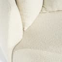 Sessel Louis mit Kissen - beige Spark - Eleonora