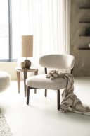 Sessel Mikky braun - taupe Moon - Eleonora