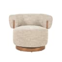 Sessel Nila braun - taupe Vanu - Eleonora