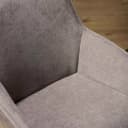 Drehbarer Esszimmerstuhl „Mees“ in Taupe - Starfurn